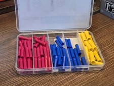 90 Pcs Butt Splice Connectors Kit 22-10 AWG Electrical Crimp Terminal Connector
