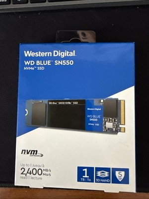 Western Digital 1TB Blue SN550 3D NAND NVMe SSD