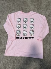 Hello Kitty by Sanrio Women Nightgown Sleepwear Sleep Shirt Size L
