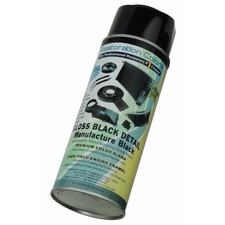 Spray Paint Gloss Black Air Cleaner Base Radi...