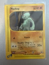 Machop 117/165 Expedition Common WOTC Vintage Pokemon Lp/nm