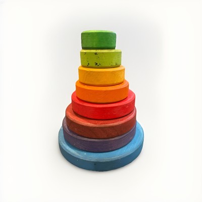 Grimms Spiel Holz Wooden Stacking Toy (parts Only)
