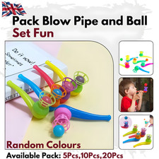 Pack Blow Pipe and Ball Set Fun