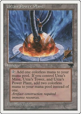 Urza's Power Plant (Sphere) Chronicles Magic The Gathering MTG Card