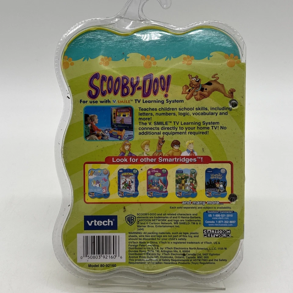 Vintage Scooby Doo Funland Frenzy Vtech Vsmile Brand New Sealed - Image 2 of 2
