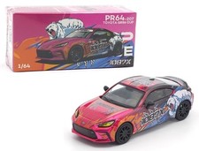 Pop Race 1:64 Toyota GR86 Cup 1087X Diecast Model Car PR640207
