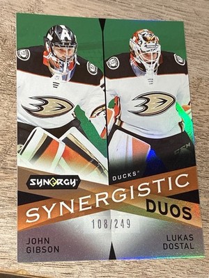 E1884 /249 2022 Synergy Synergistic Duos Star-RC Green John Gibson Lukas Dostal