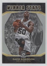 2020-21 Panini Donruss Optic Winner Stays Holo Prizm David Robinson #10 HOF 1d0h