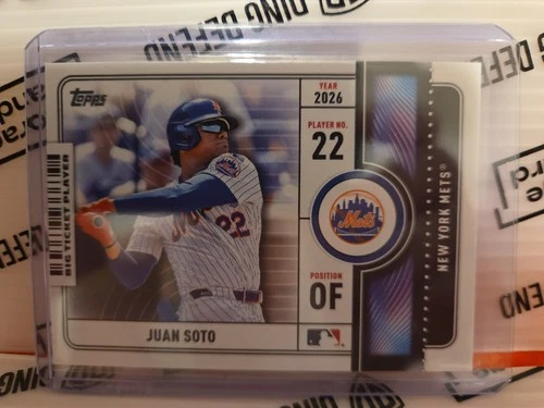 2026 Topps Series 1 Juan Soto Base (RAW)