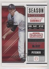 2018 Panini Contenders Draft Picks Brendan McKay (Pinstriped Jersey) #7 ov4