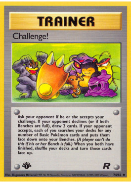 Pokémon - Herausforderung! (TR 74) - Team Rocket - MINT/NMINT - FR