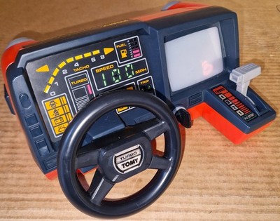 Vintage early 80's Tomy Racing Turbo Turnin' Dashboard Car Cockpit