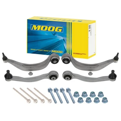 MOOG Querlenker Satz Vorne Oben für AUDI A6 C7 A7 A8 D5 Q5 FYB FYT Q7 Q8 4MN VW - Bild 1 von 4