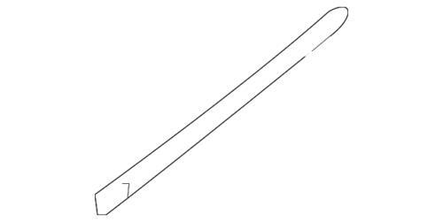 Moldura lateral para Jaguar (P/N C2S2932XXX)