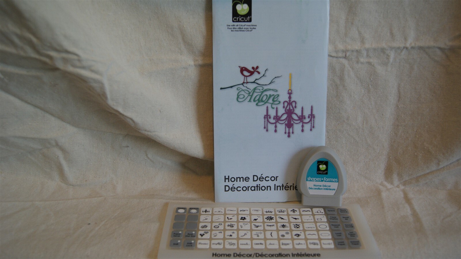 Cricut Cartridge HOME DECOR Gently Used No Box X eBay