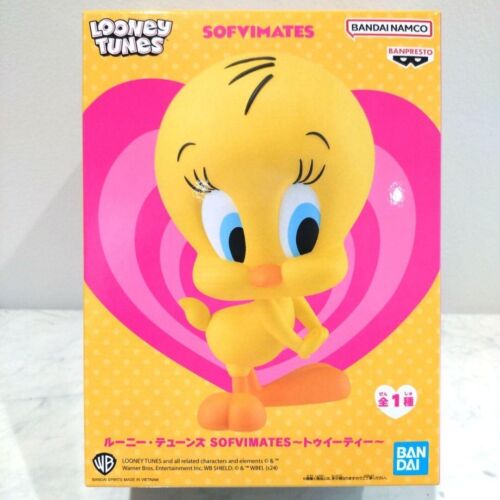 Figurine Looney Tunes Sofvimates Tweety Banpresto Neuf Japon - Photo 1/7