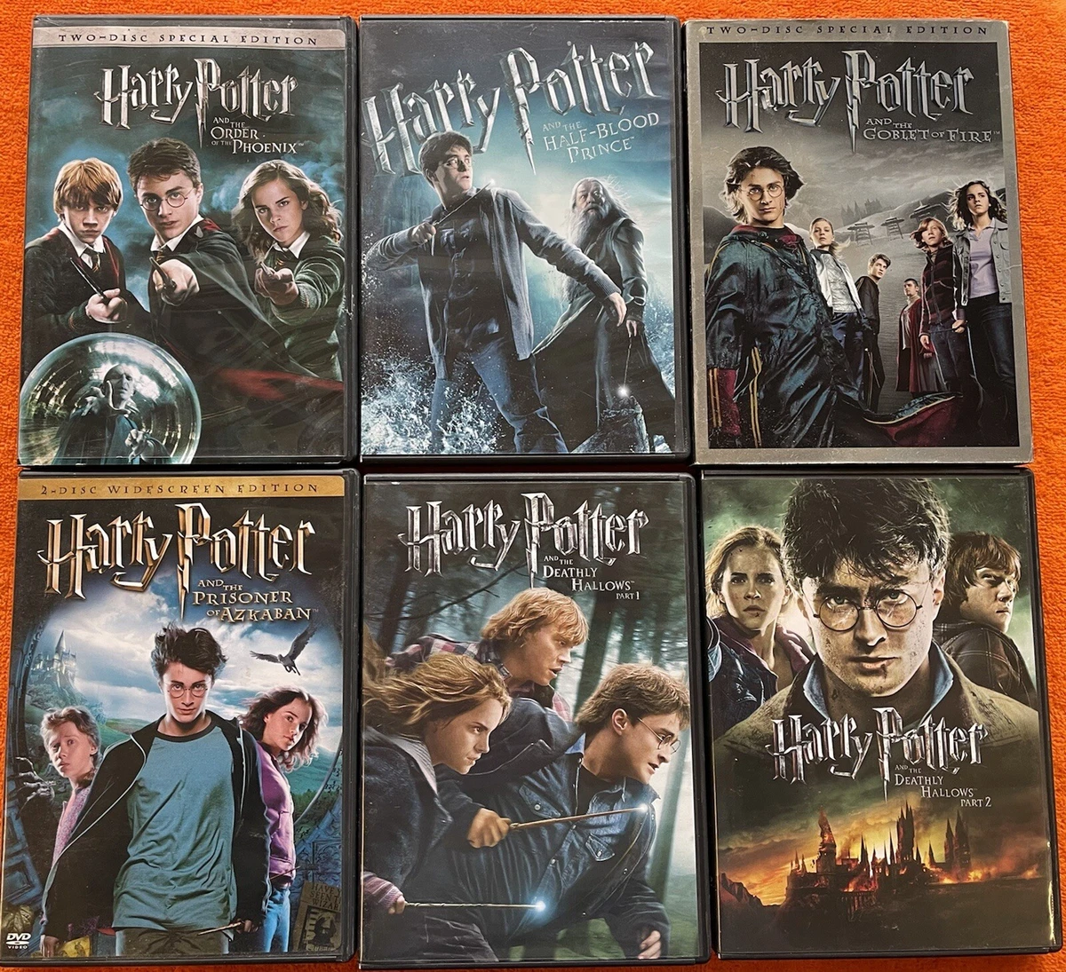 Harry Potter DVD lot ~ 6 DVDs