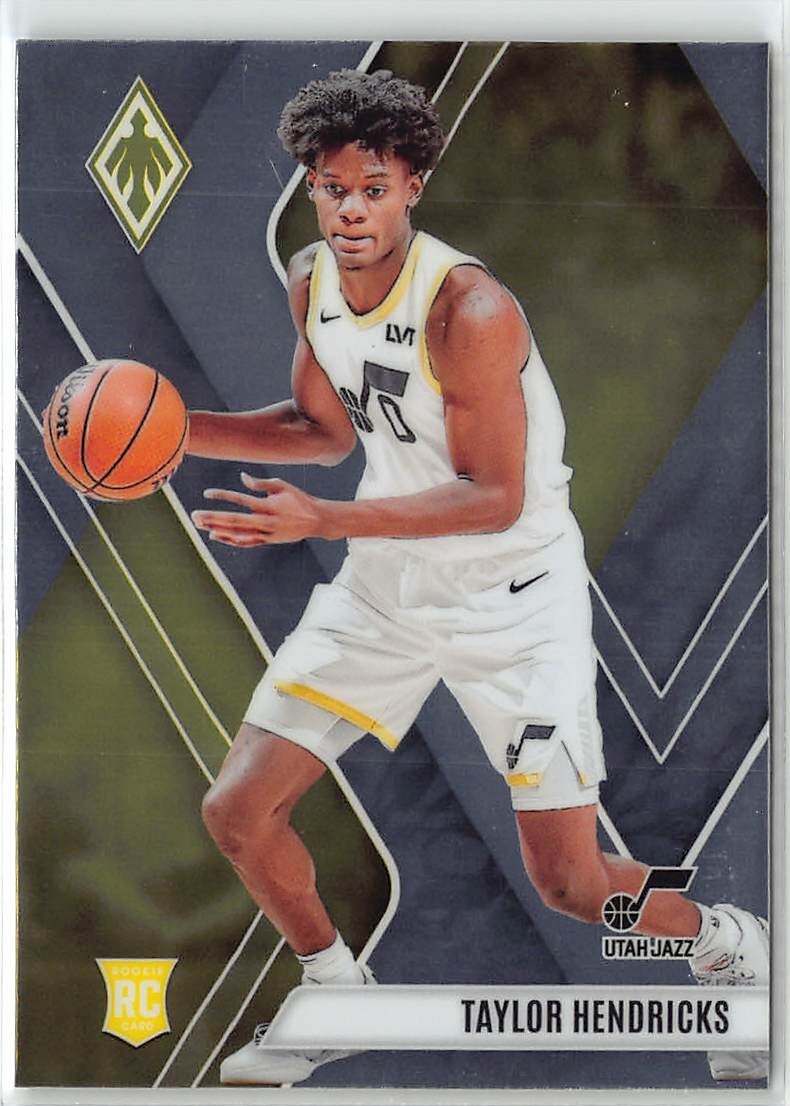 2023-24 Panini Phoenix - Rookies #264 Taylor Hendricks (RC) Base Utah Jazz