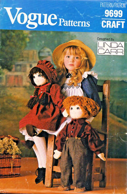 Dolls & Dress Shirt Pants Shoes Petticoat Vogue 9699 OOP Uncut 22'' doll size