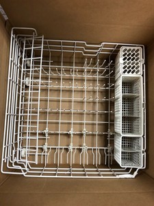 GE DISHWASHER LOWER RACK ASSEMBLY WD28X10387 W Basket WD28X10209 | eBay