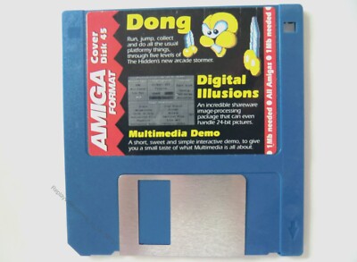 58731 Disk 45 Amiga Format - Dong / Digital Illusions - Commodore Amiga () 