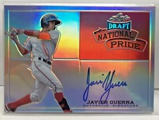 Javier Guerra 2015 Leaf Metal Draft National Pride Refractor Autograph Auto SP