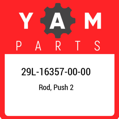 29L-16357-00-00 Yamaha Rod, push 2 29L163570000, New Genuine OEM Part