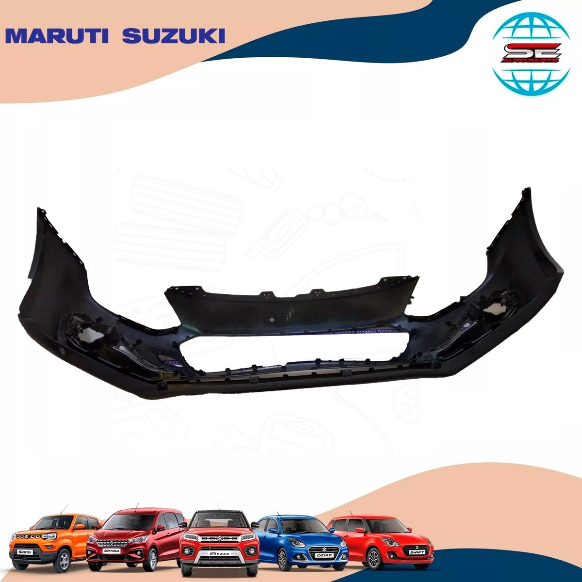 Maruti Suzuki swift 3rd gen 2018 2024 cover front bumper assy