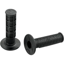 Moose Flange Style Stealth MX Grips - Black | B01MXB
