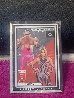 2023 DONRUSS ELITE WWE FAMILY LINEAGE #12 JIM  THE ANVIL  NEIDHART / NATALYA