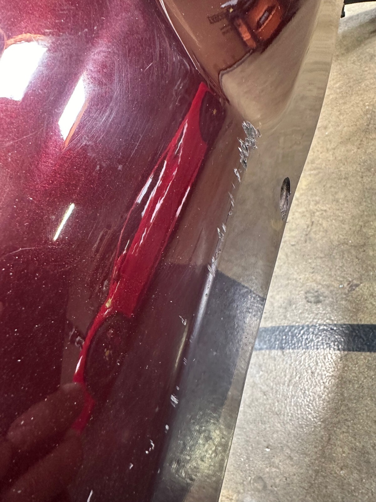 05-08 Maserati Quattroporte, Rear Bumper Cover, W/Sensors, Used, 980139430