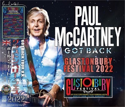 Paul McCartney - Live Glastonbury 2022 - 3CD+2DVD Got Back Tour