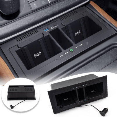 Car Wireless Fast Charger Tray Pad For Land Rover For Defender