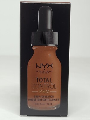 NYX DROP FOUNDATION Mocha Skin Total Control Liquid Makeup - 1 bottle of TCPDF19