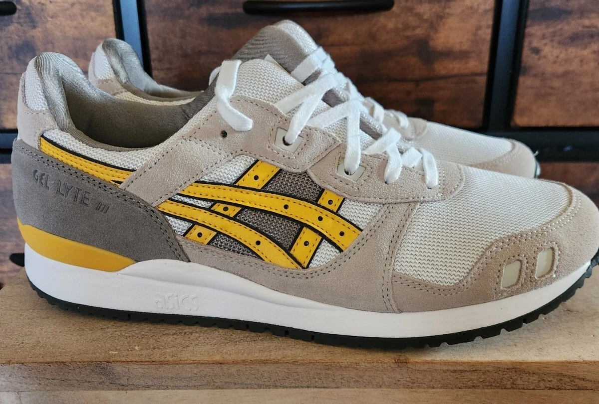 ASICS GEL Lyte III 3 OG Oyster Gray Honey Size 11.5 NEW w Box