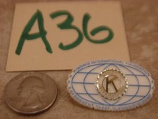 A36G VINTAGE PINBACK KIWANIS INTERNATIONAL CLUB PIN PERMANENT SHARE IN FUTURE