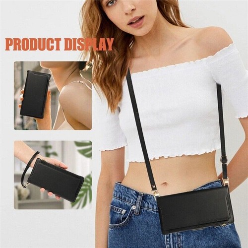 Crossbody Magnetic Wallet Phone Case For Samsung S24 S23 FE S22 S21 S20 Ultra - 第 29/75 張圖片