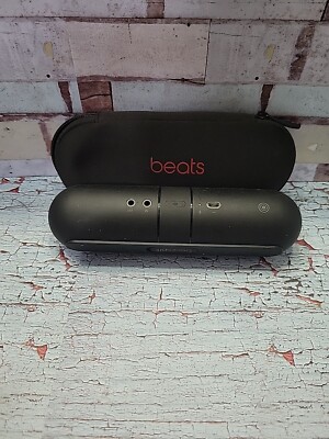 Beats Pill Wireless Bluetooth Speaker Mag Black For Parts or