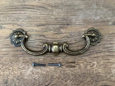 Drexel Heritage 185 Collection Cast Brass 6 in c-c Drawer Pull 1880  80228