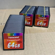 Tarjeta de memoria flash de velocidad 133x Transcend CompactFlash CF 1/5/10 piezas 64 GB