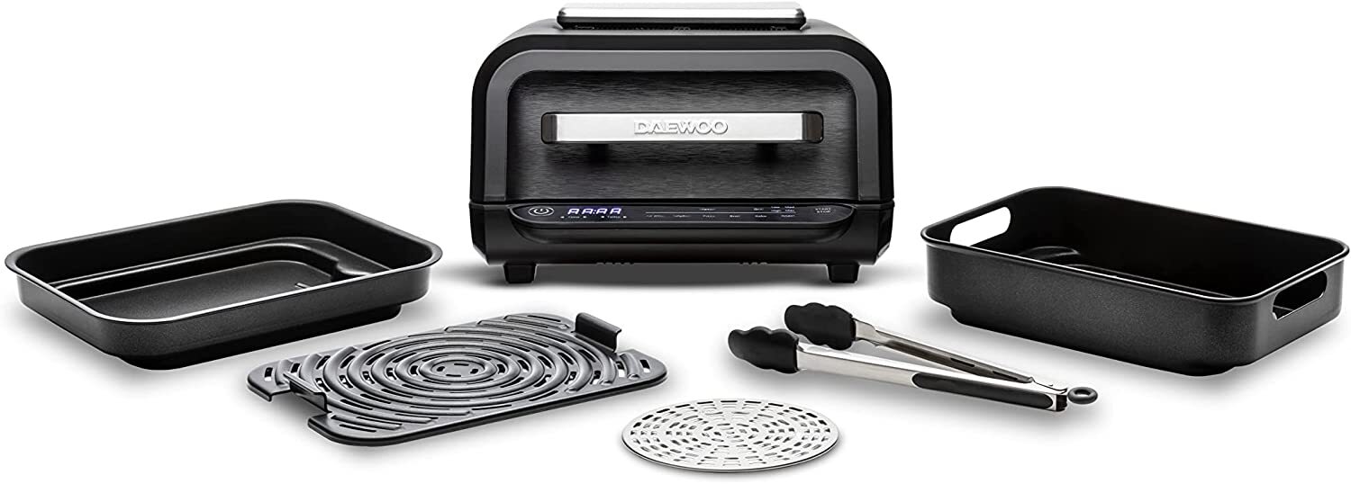 Daewoo SDA2479 NEW 8in1 Combination Air Fryer & Health Grill 4L 1700w