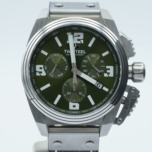 TW Steel Canteen Chronograph TW1116 46MM Papiere RAR Nice Condition