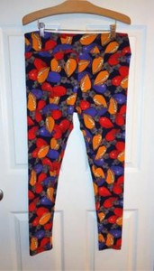 Lularoe christmas lights leggings Clearance