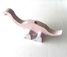 Kids Dinosaur Toothbrush Holder handmade -- only one other made 