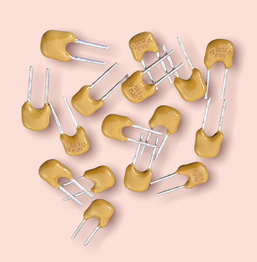 5 PCs THOMSON MLCC Ceramic Capacitor 683 0.068UF 68000PF 68NF 63V
