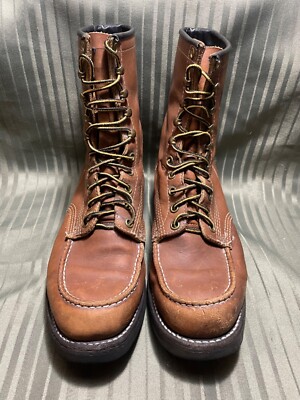 Vintage Chippewa 7 Inch‎ Lace Ups Brown Vintage chippewa packers for today :) : r/Boots main image 2