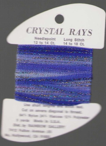 Crystal Rays Variegated Ribbon Rainbow Gallery Cross Stitch Needlepoint Choice - Picture 7 of 16