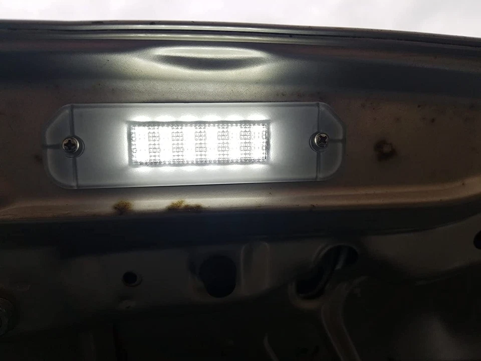 For 1993-1997 Honda Civic Del Sol Trunk Full LED License Plate Lights Lamp White Foto 3 de 4