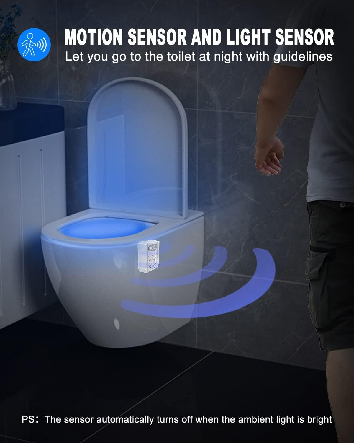 Toilet Light Inside Toilet Rantizon Upgraded Motion Activated Toilet