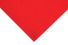 Trimits Felt Acrylic 23 x 30cm Glitter Red 10 Pieces